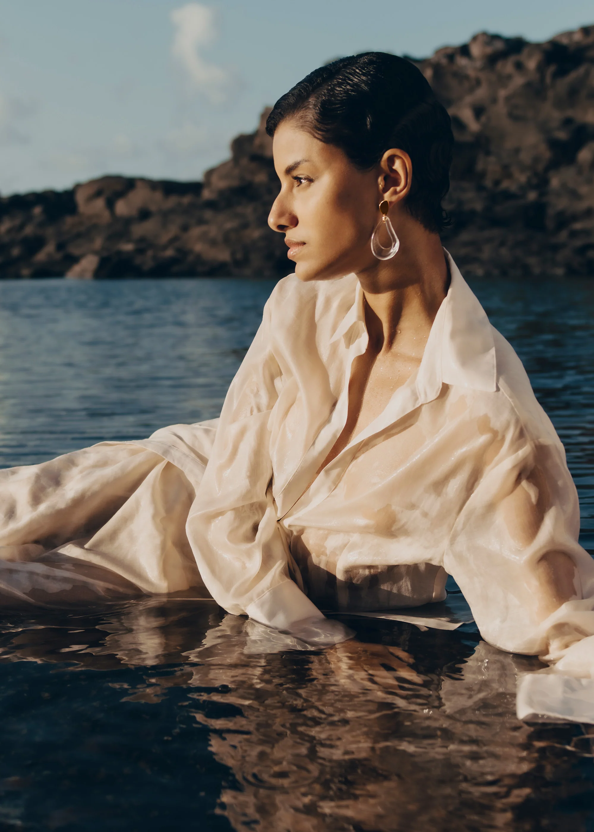 Drop Earrings Naé-Edition Glass