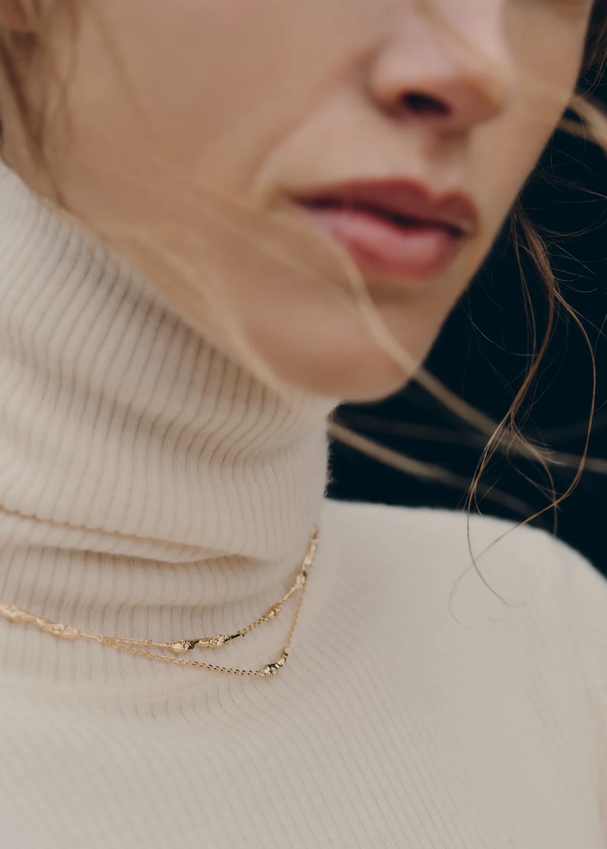 Eroz Double Chain-Edition 24 carat gold gilded