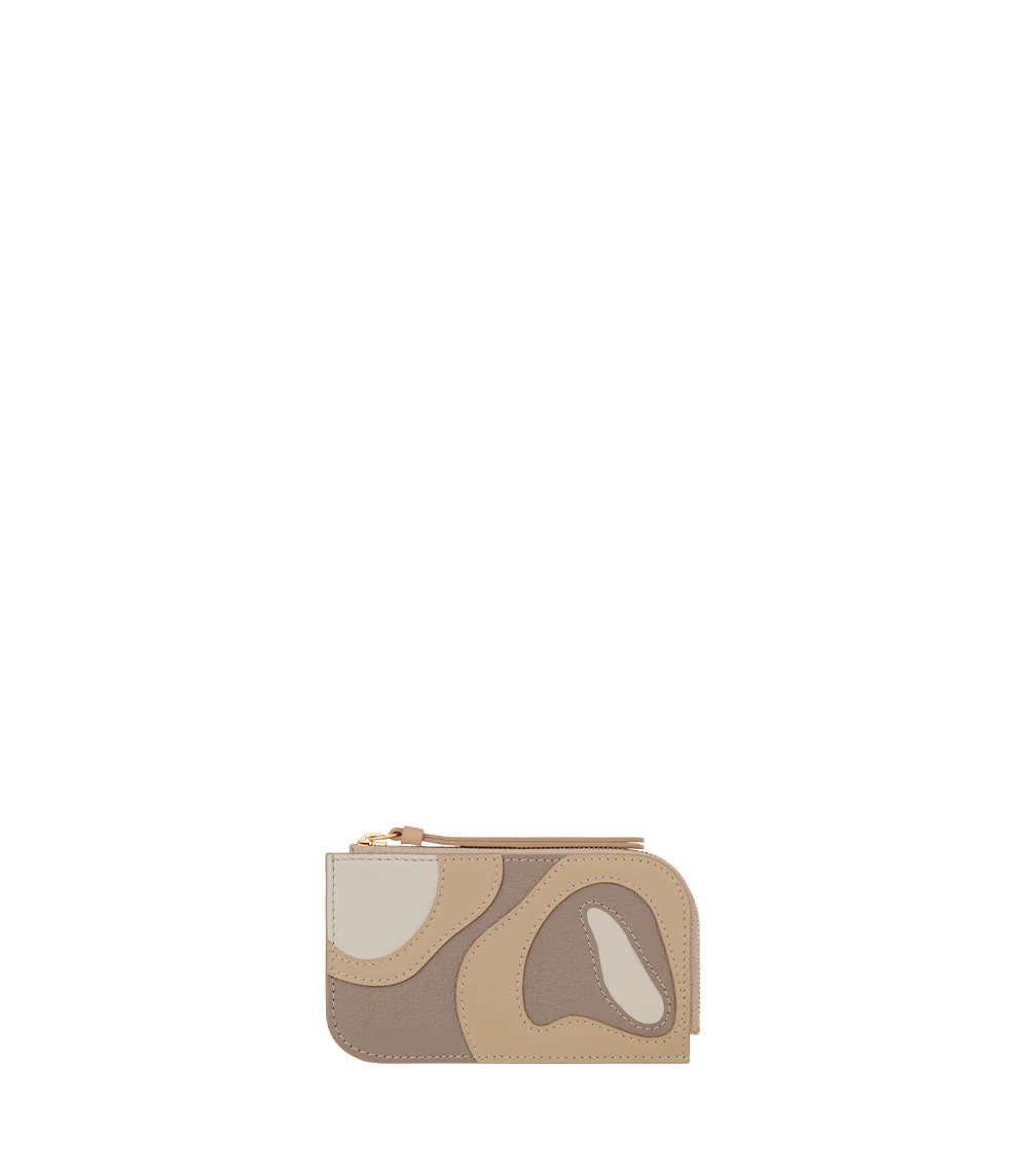 Atla Card Holder - Trio Taupe