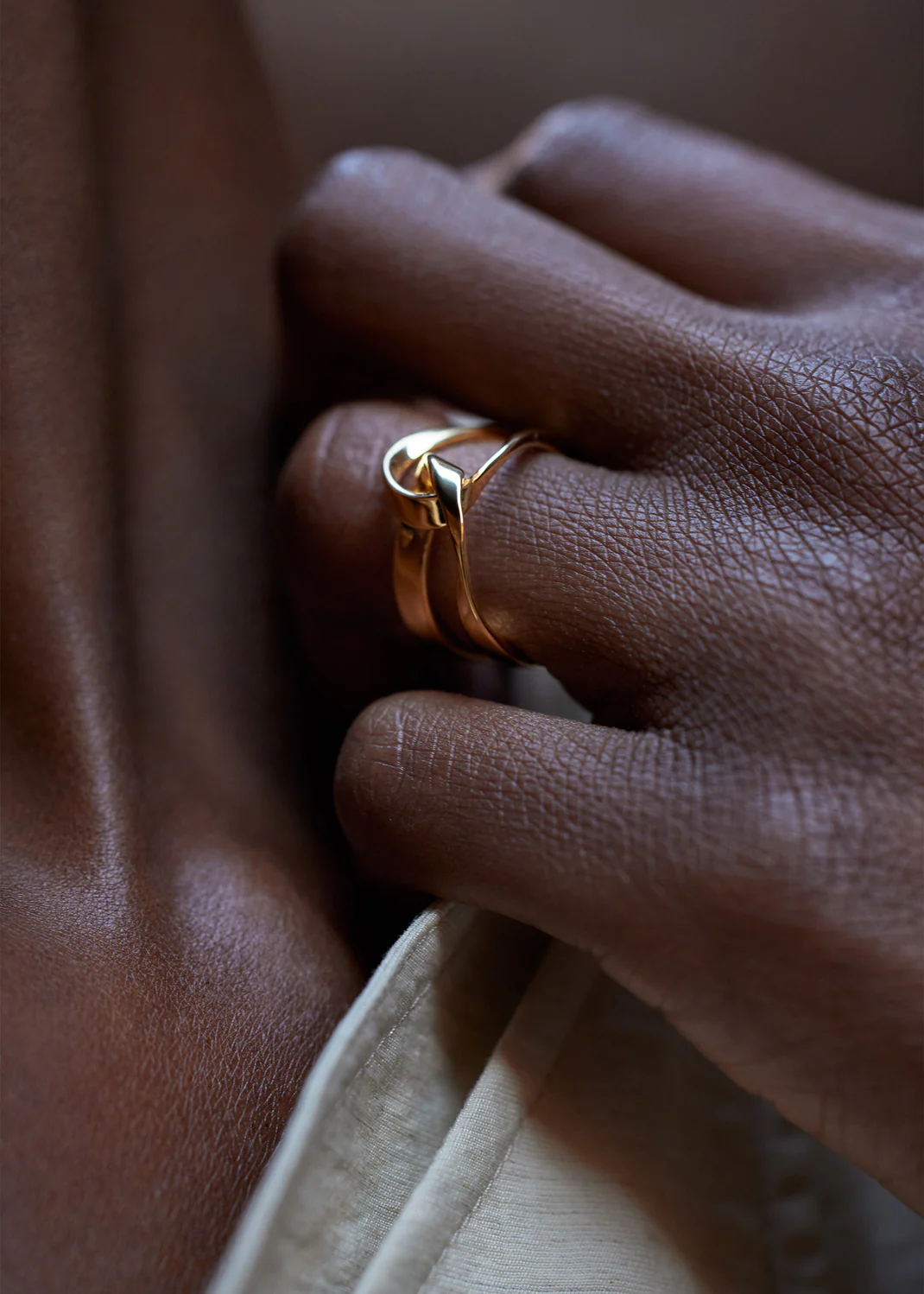 Éole Ring-Edition gilded