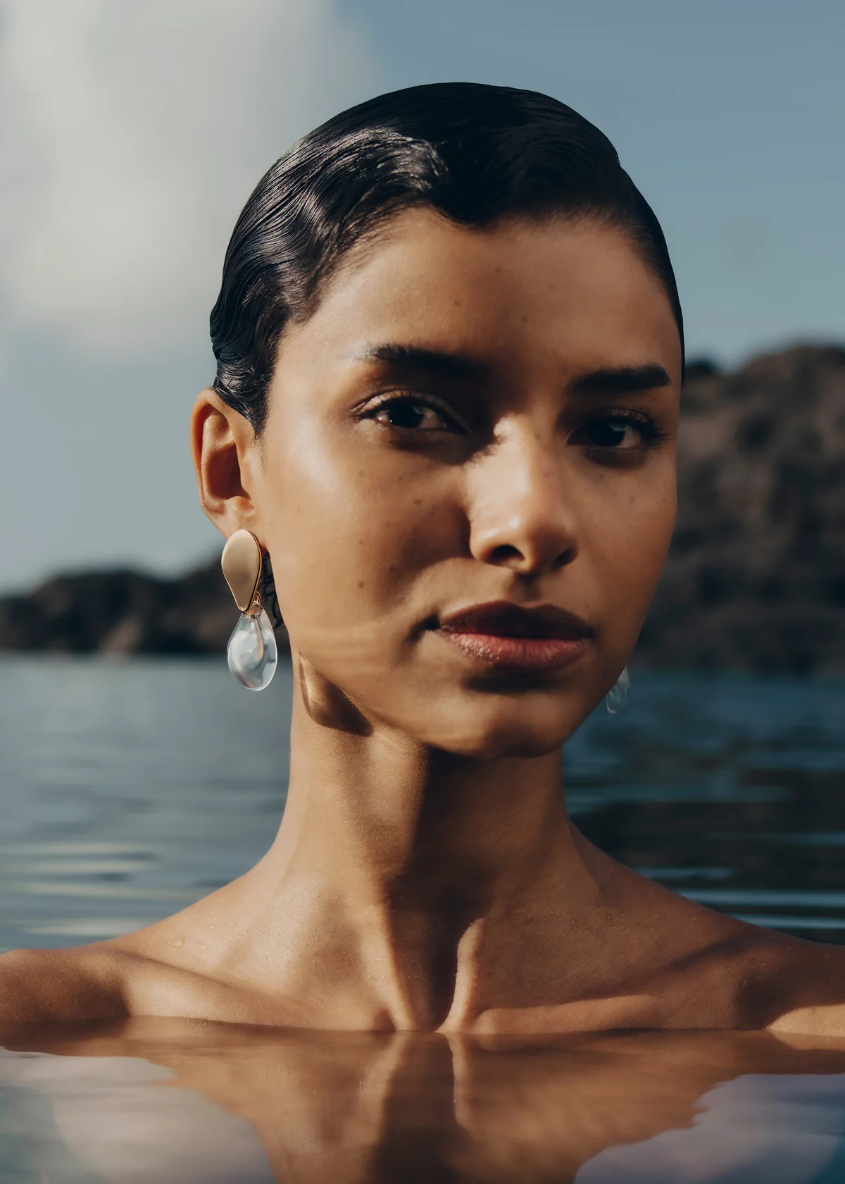 Earrings Naé-Edition Glass