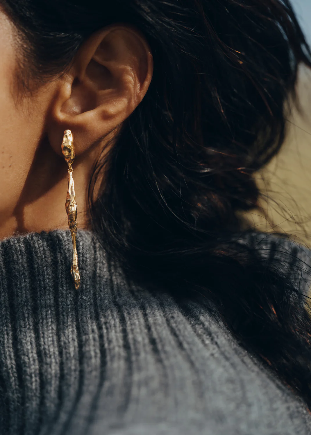 Eroz Drop Earrings-Edition gilded edition