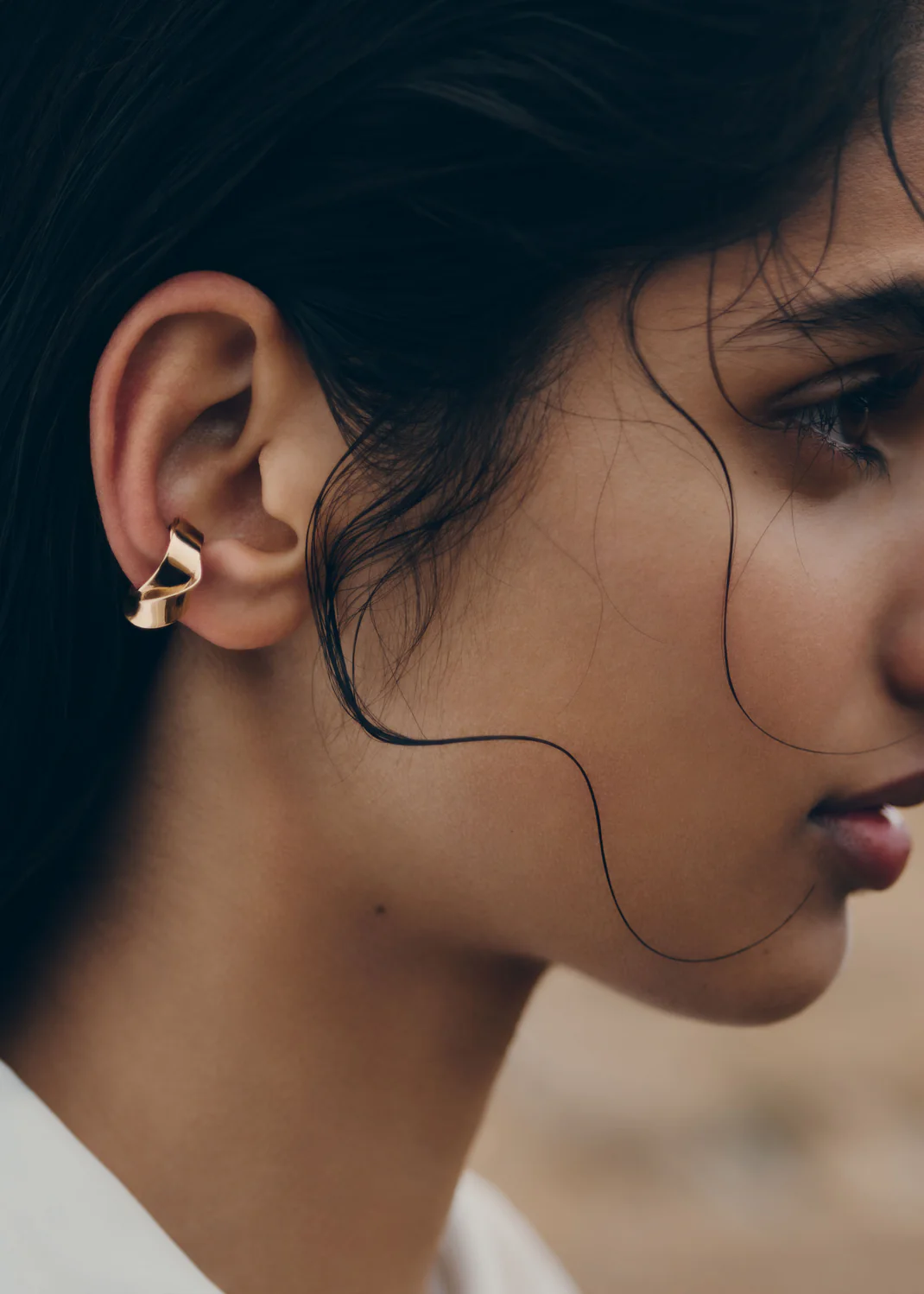 Éole Earcuff-Edition 24 carat gold gilded