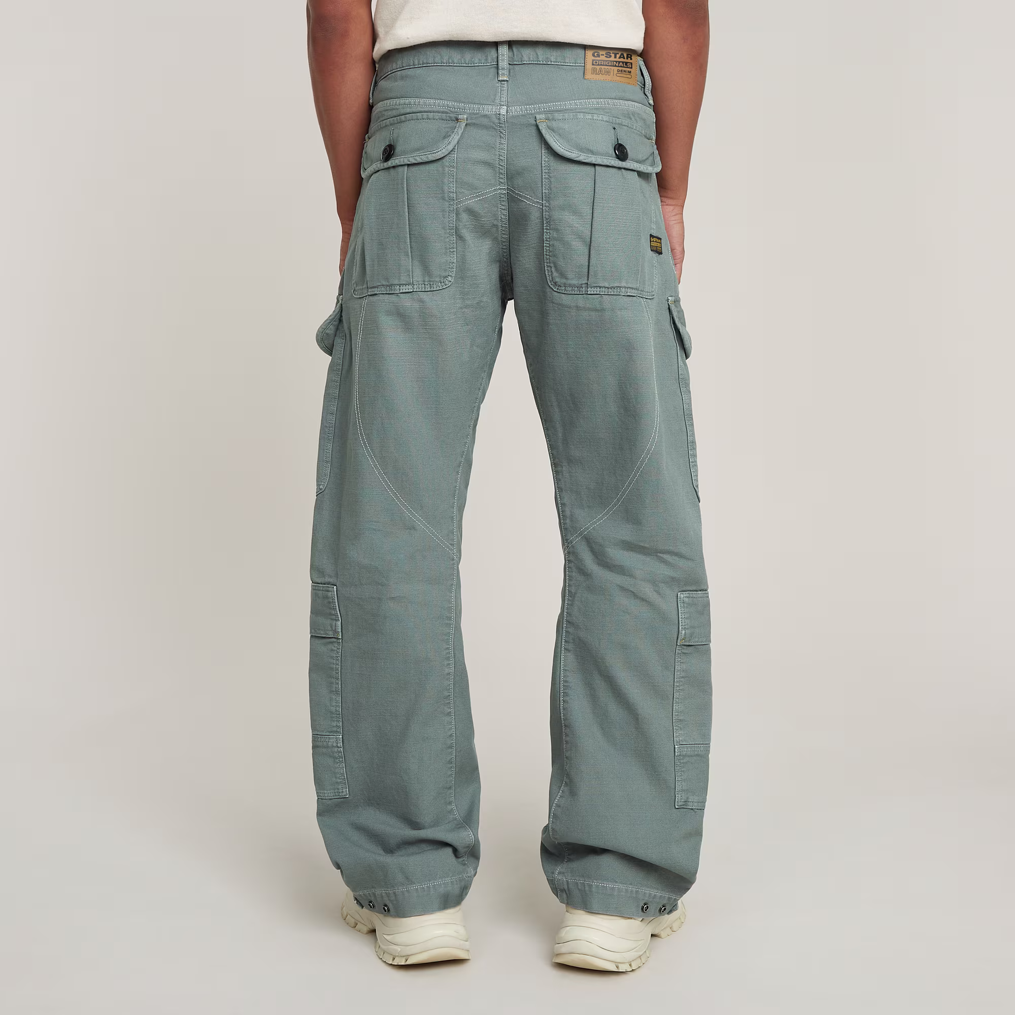 Bend 3D Cargo Loose Jeans