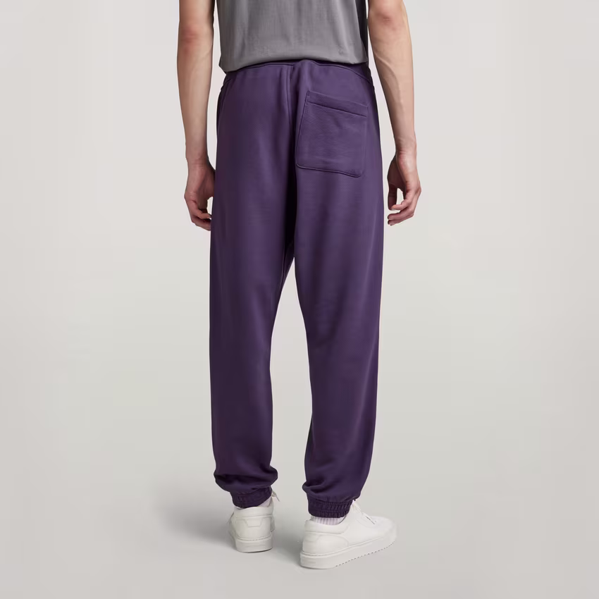 Tape Color Block Tapered Sweat Pants