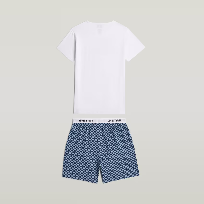 Tee And Short Pajamas Set