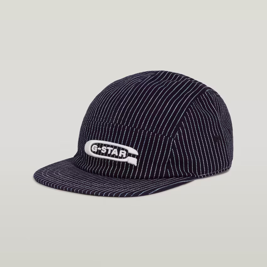 Flat Brim 5 Panel Cap