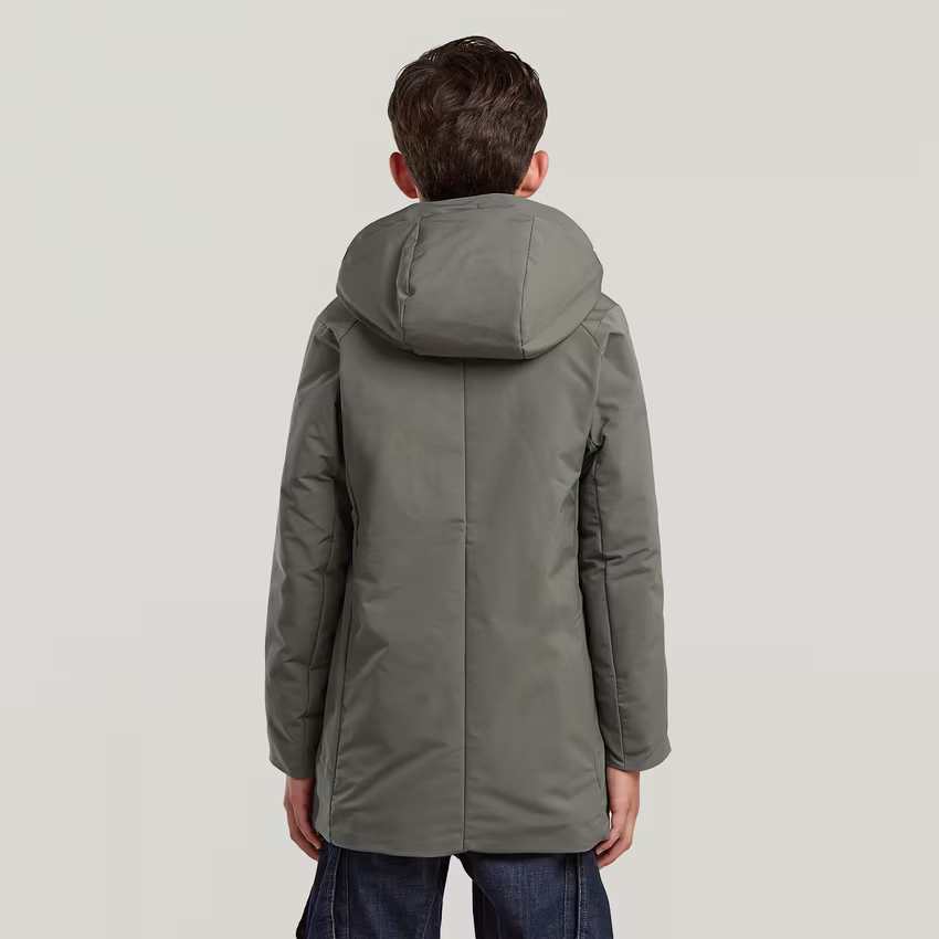 Boys Foga Padded Long Jacket