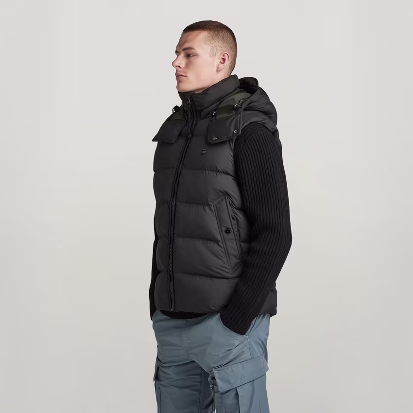 G-Whistler Padded Hooded Vest