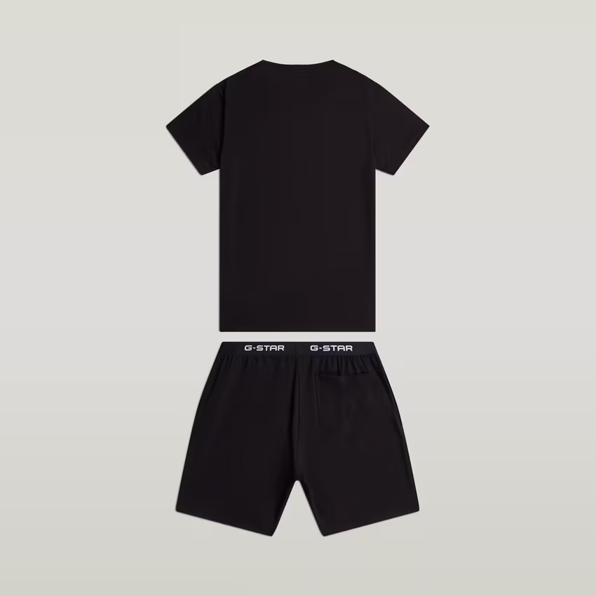Tee And Short Pajamas Set