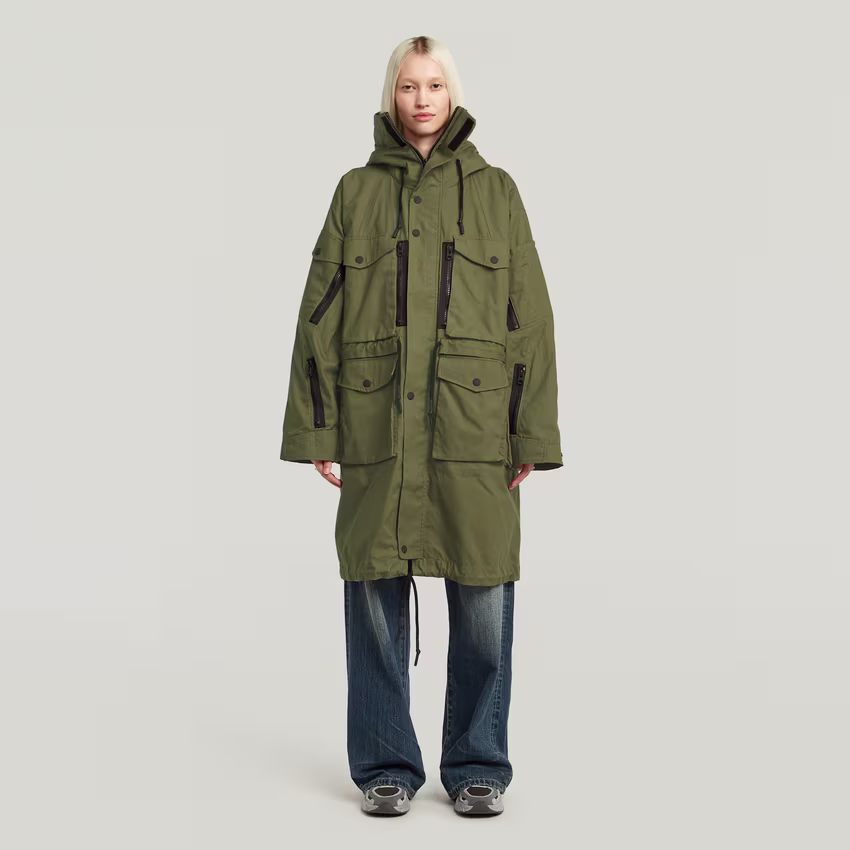 Unisex 12 Pocket Parka