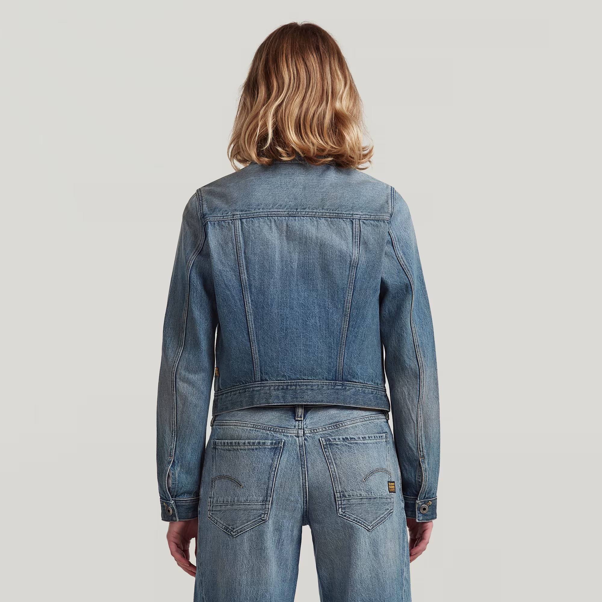 Pitched Hem Slim Jacket