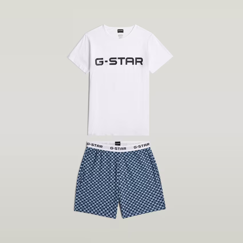 Tee And Short Pajamas Set