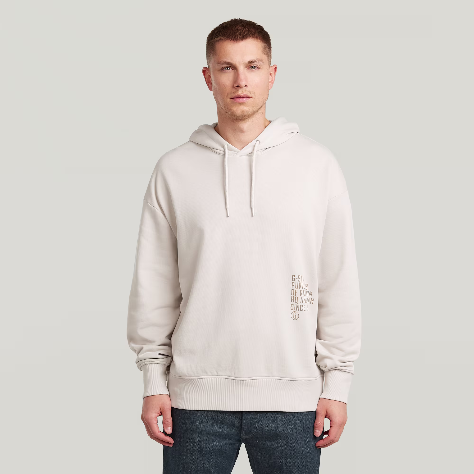 Back Graphic Hoodie Sweater