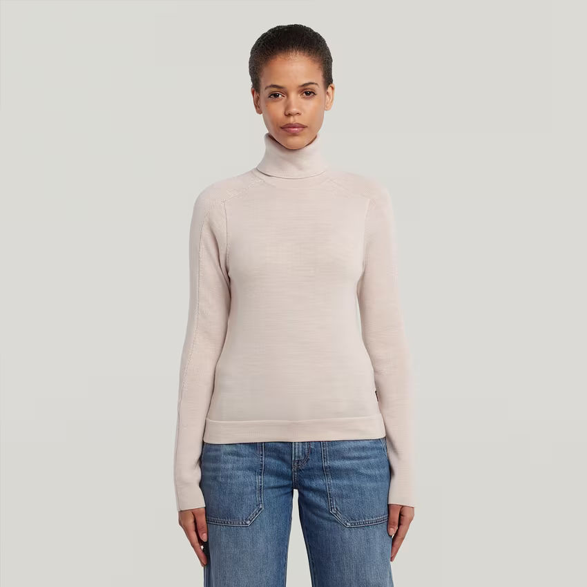 Core Turtle Slim Knit