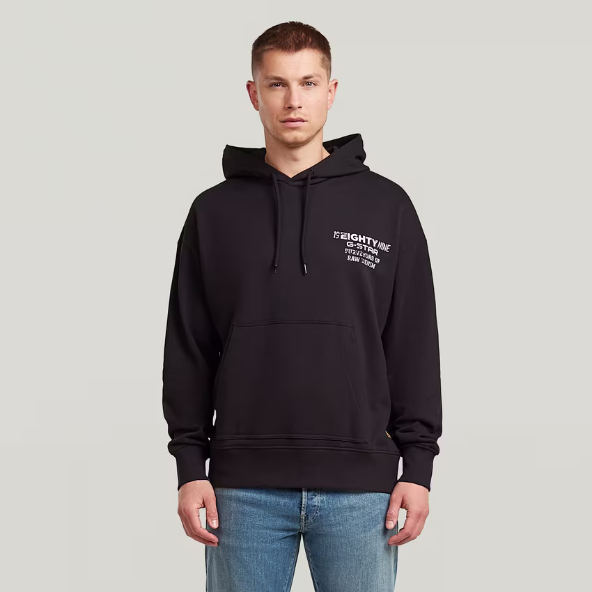 Back Graphic Hoodie Sweater