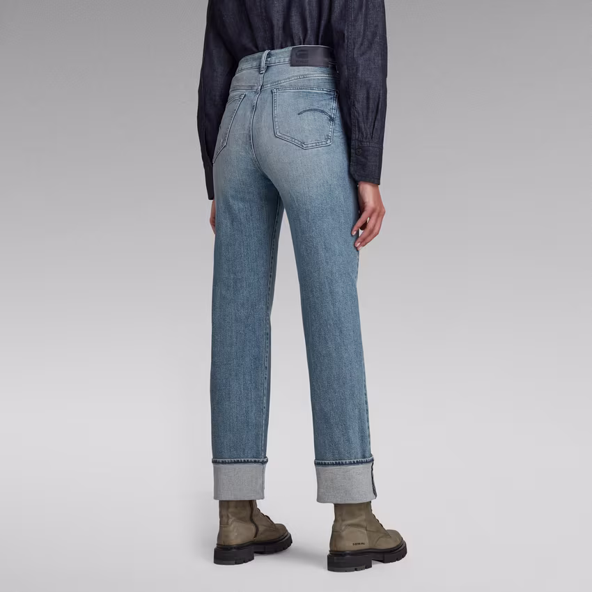 Tedie Ultra High Straight Jeans