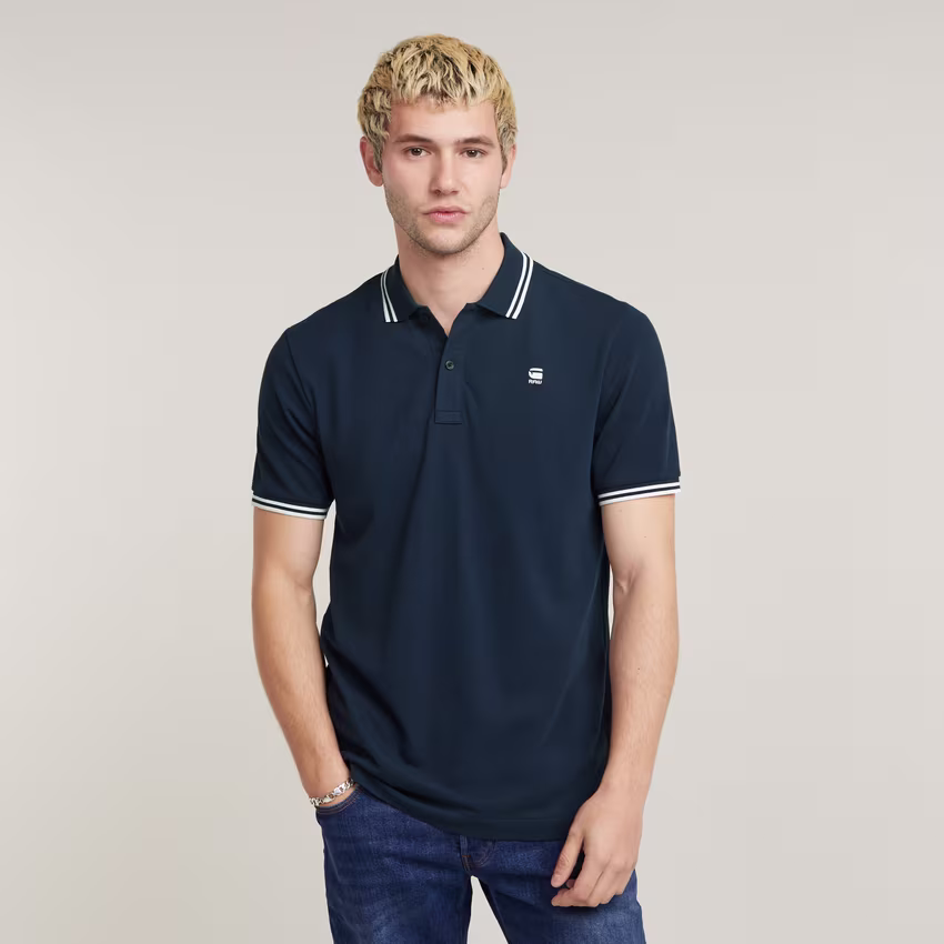 Dunda Slim Stripe Polo