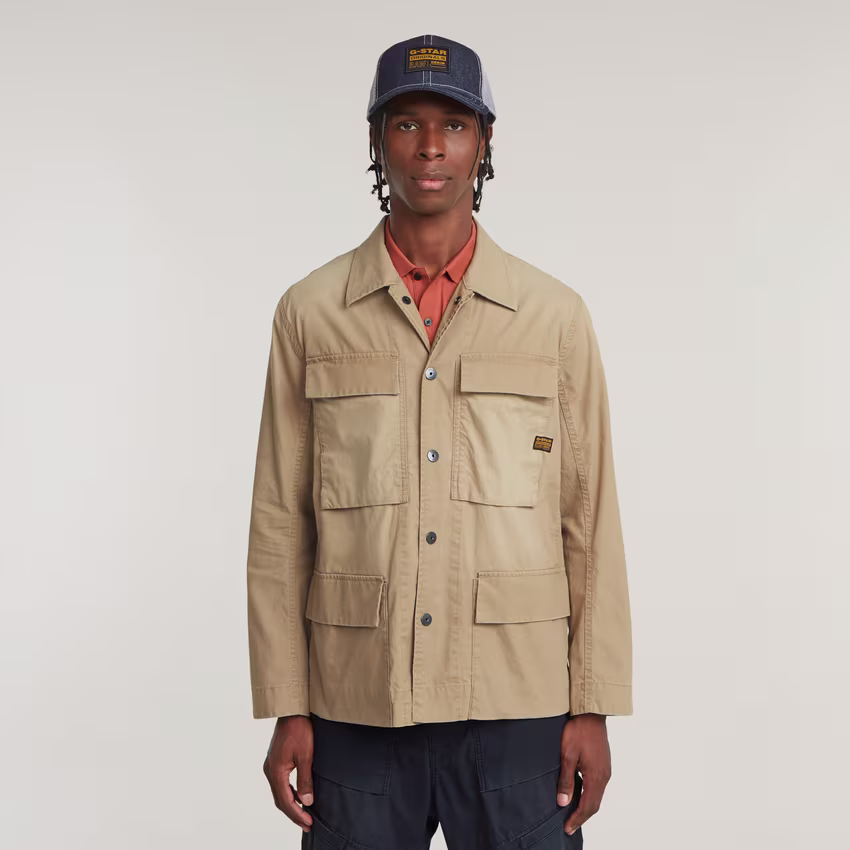 4 Pockets Overshirt