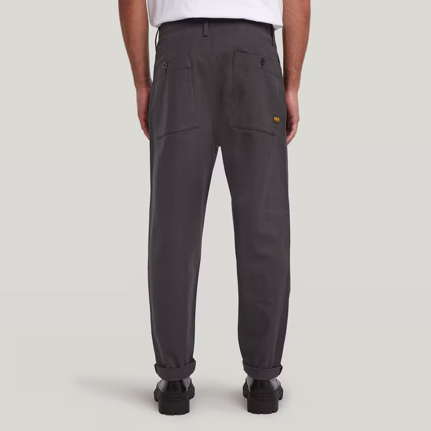 Pleated Chino Relaxed Tapered