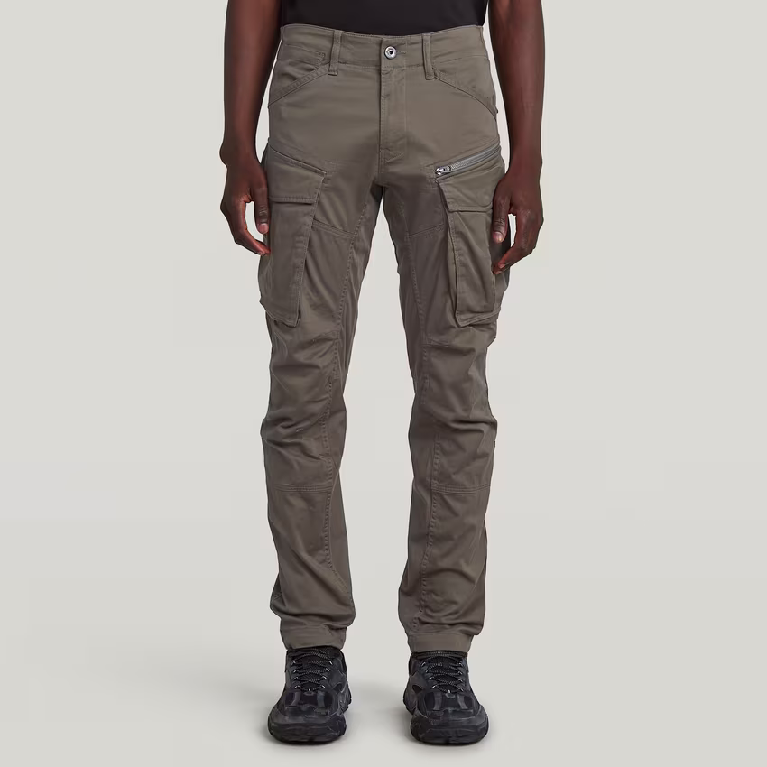 Rovic Zip 3D Regular Tapered Pants