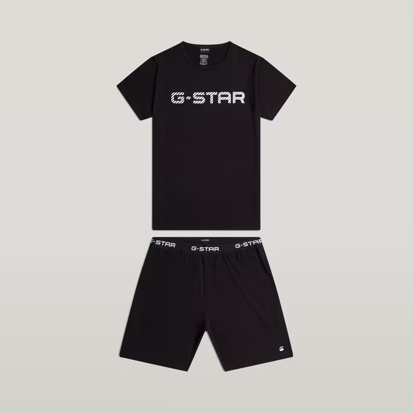 Tee And Short Pajamas Set