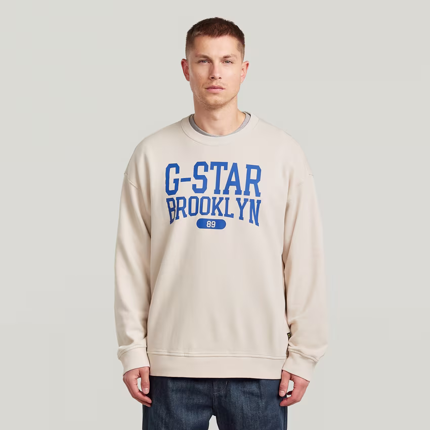 Collegic Relaxed Sweater