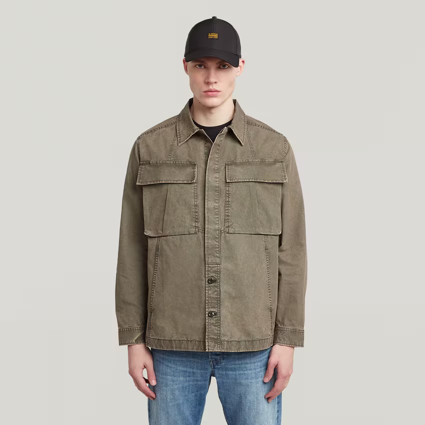 Cargo Washed Overshirt