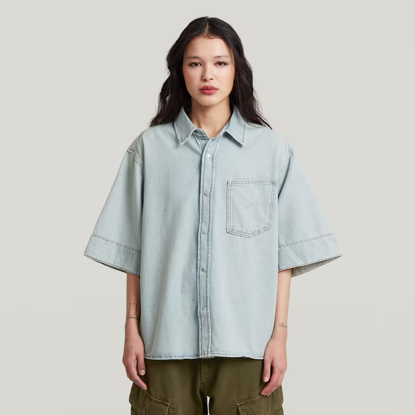 Carter One Pocket Denim Shirt