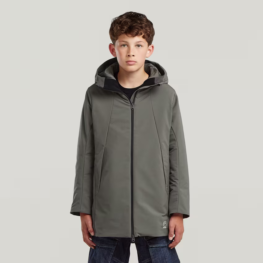 Boys Foga Padded Long Jacket
