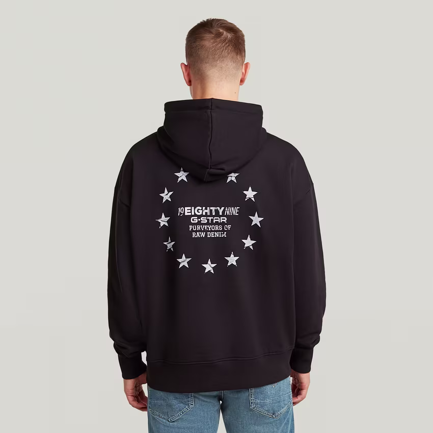 Back Graphic Hoodie Sweater