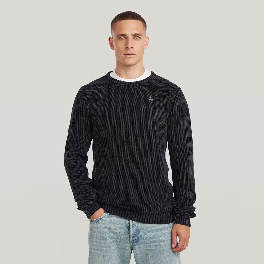 Garment Dyed Structure Knit