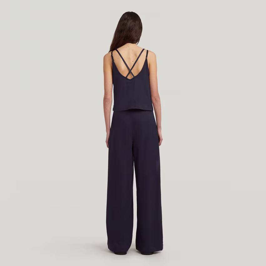 Spaghetti Strap Loose Jumpsuit