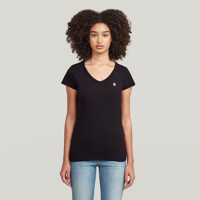 Slim V-Neck Top 2-Pack