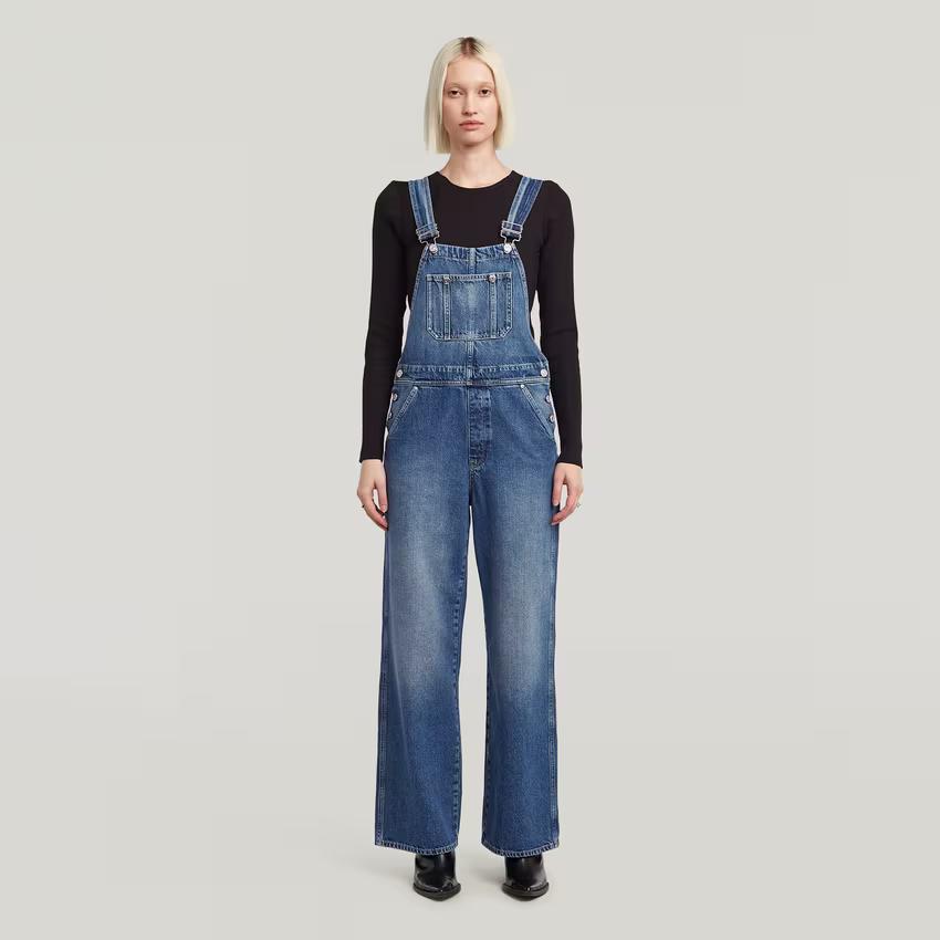 Straight Leg Dungaree