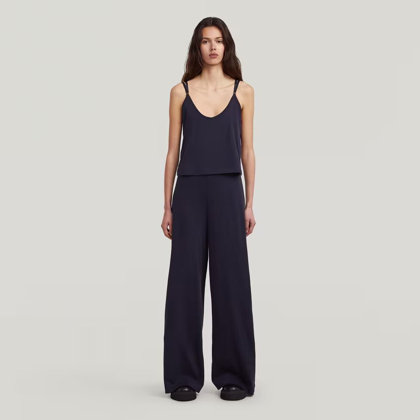 Spaghetti Strap Loose Jumpsuit