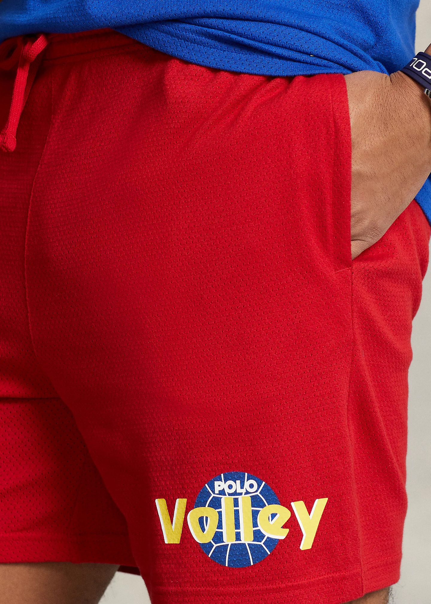 6-Inch Waffle-Knit Graphic Short