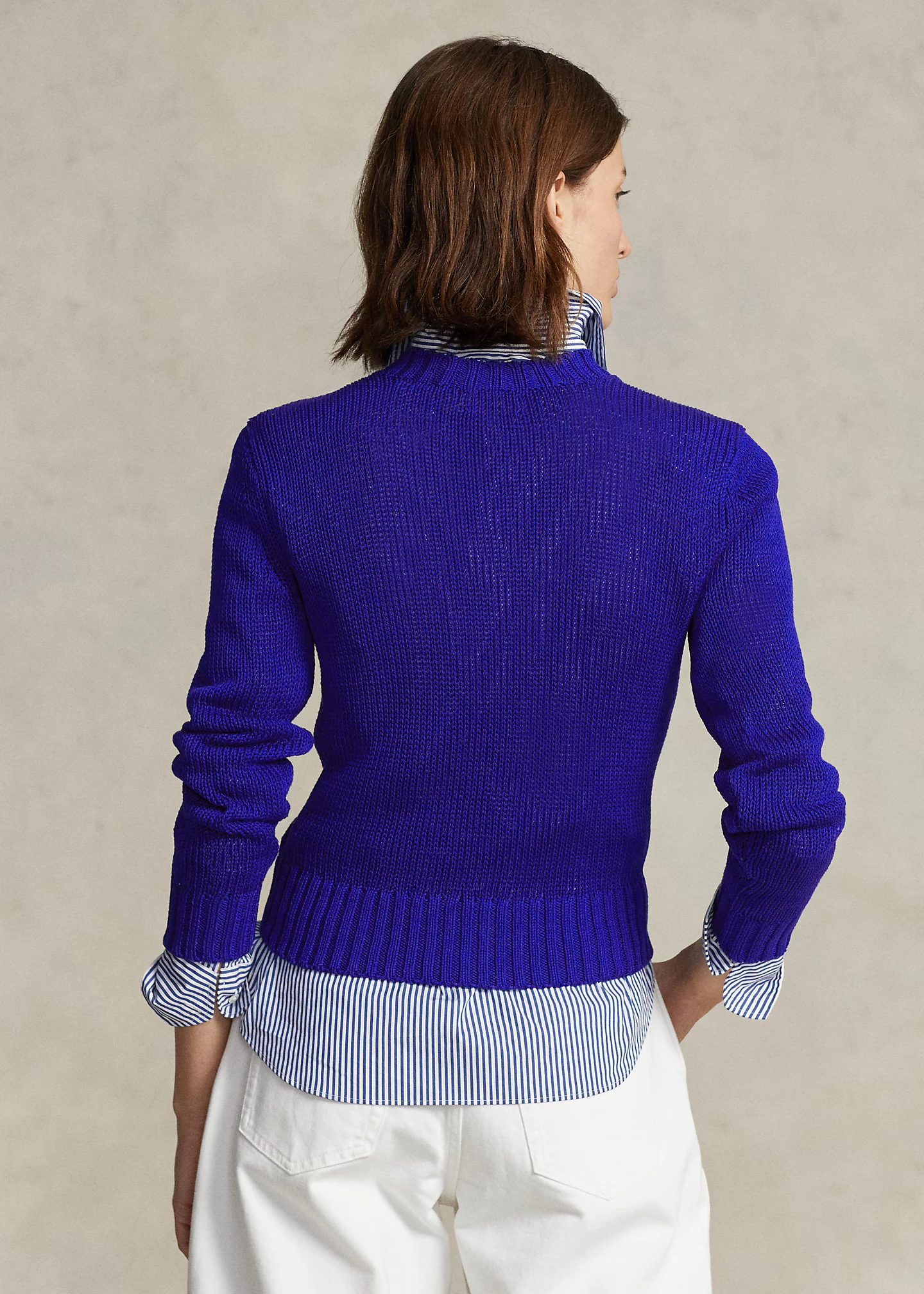 Cotton Crewneck Sweater