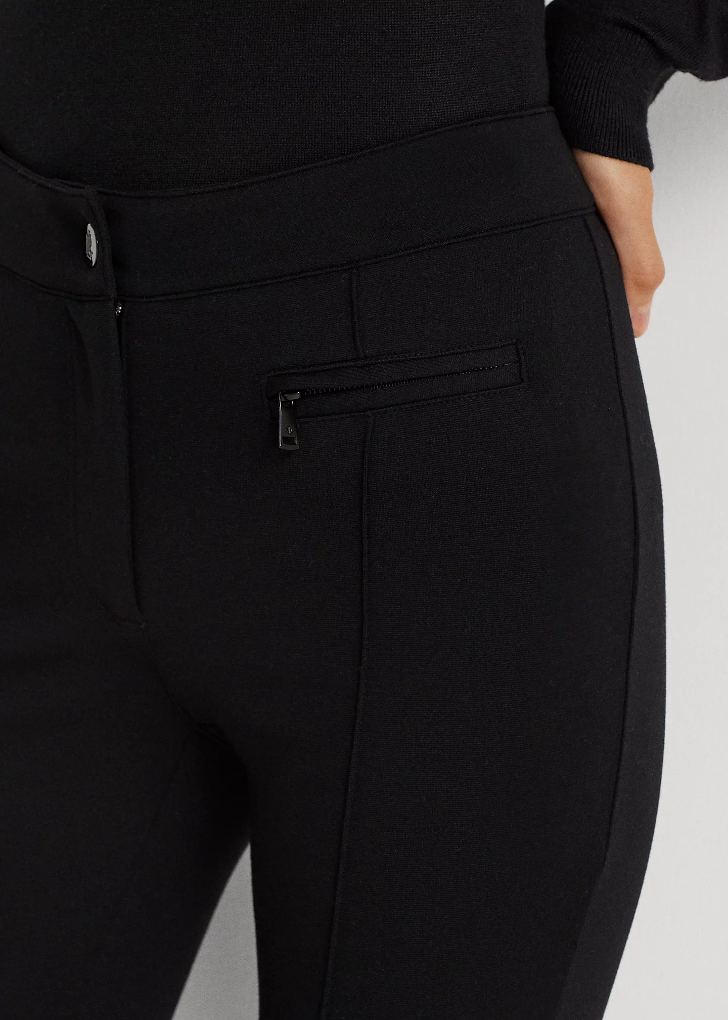 Pintucked Ponte Stirrup Legging