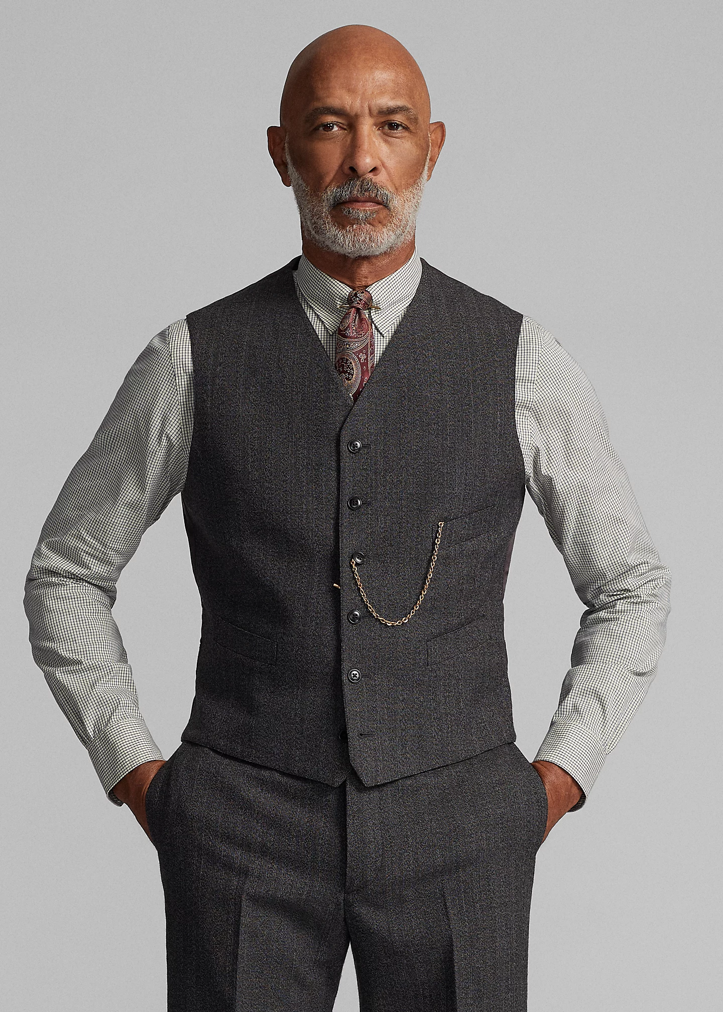 Slim Fit Checked Dobby Shirt