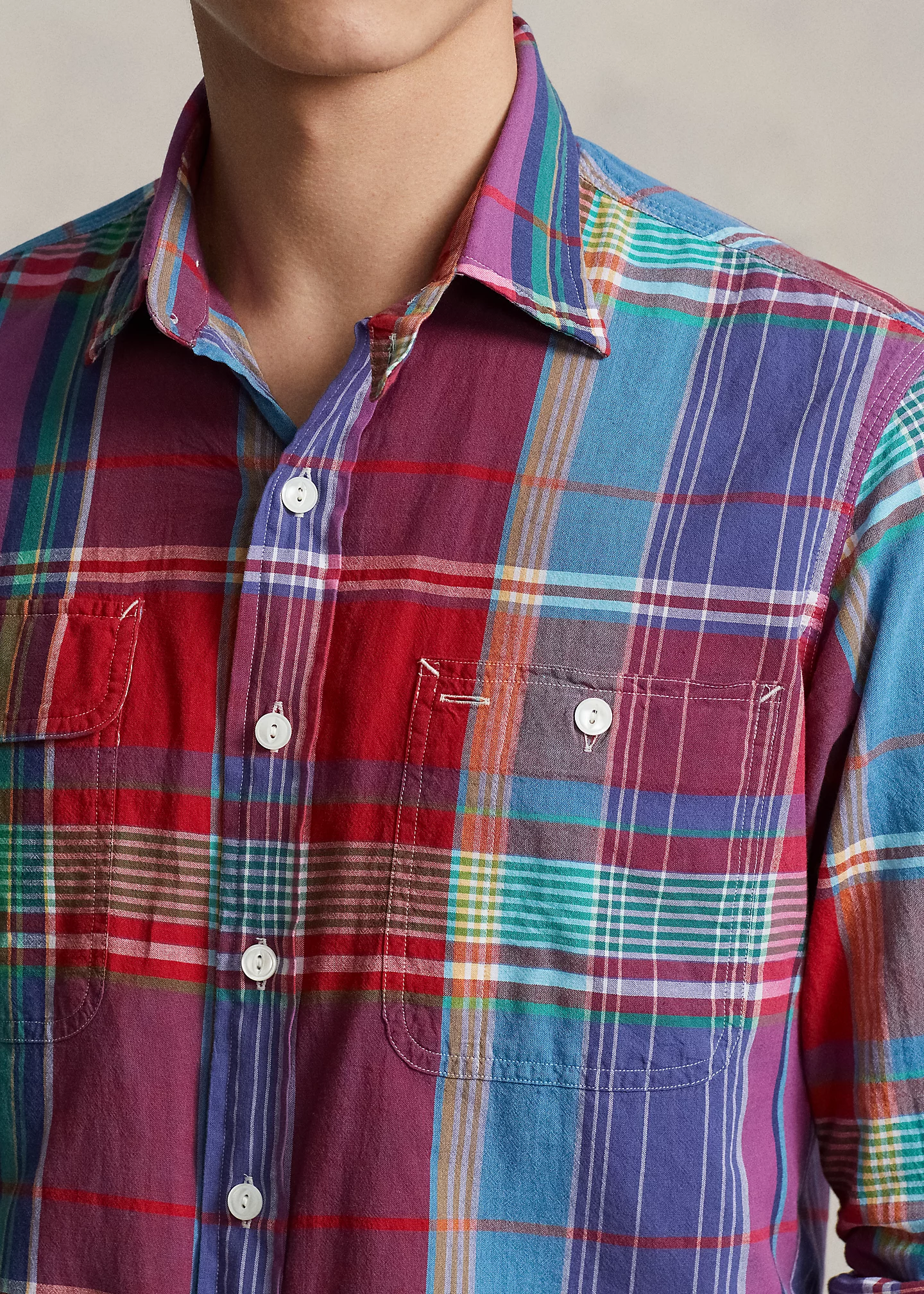 Classic Fit Madras Workshirt