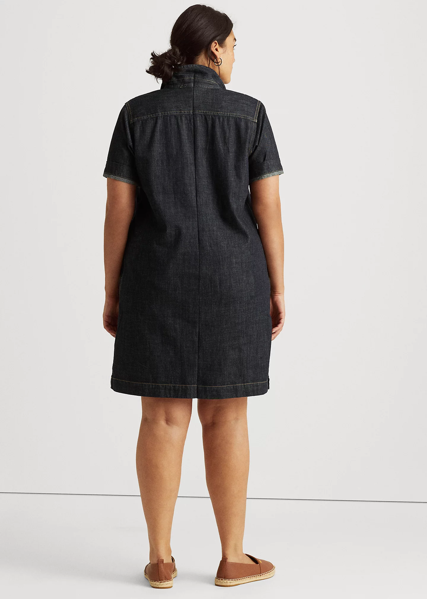 Denim Shift Dress