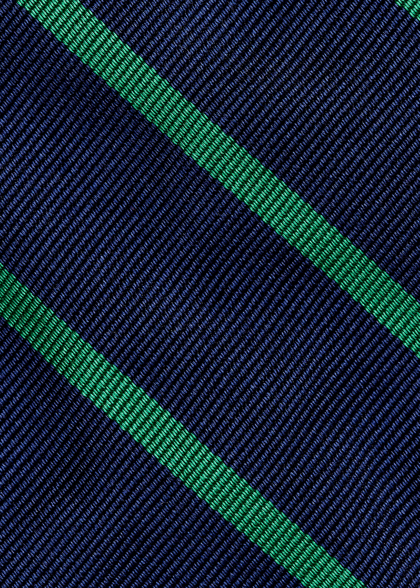 Striped Silk Repp Tie