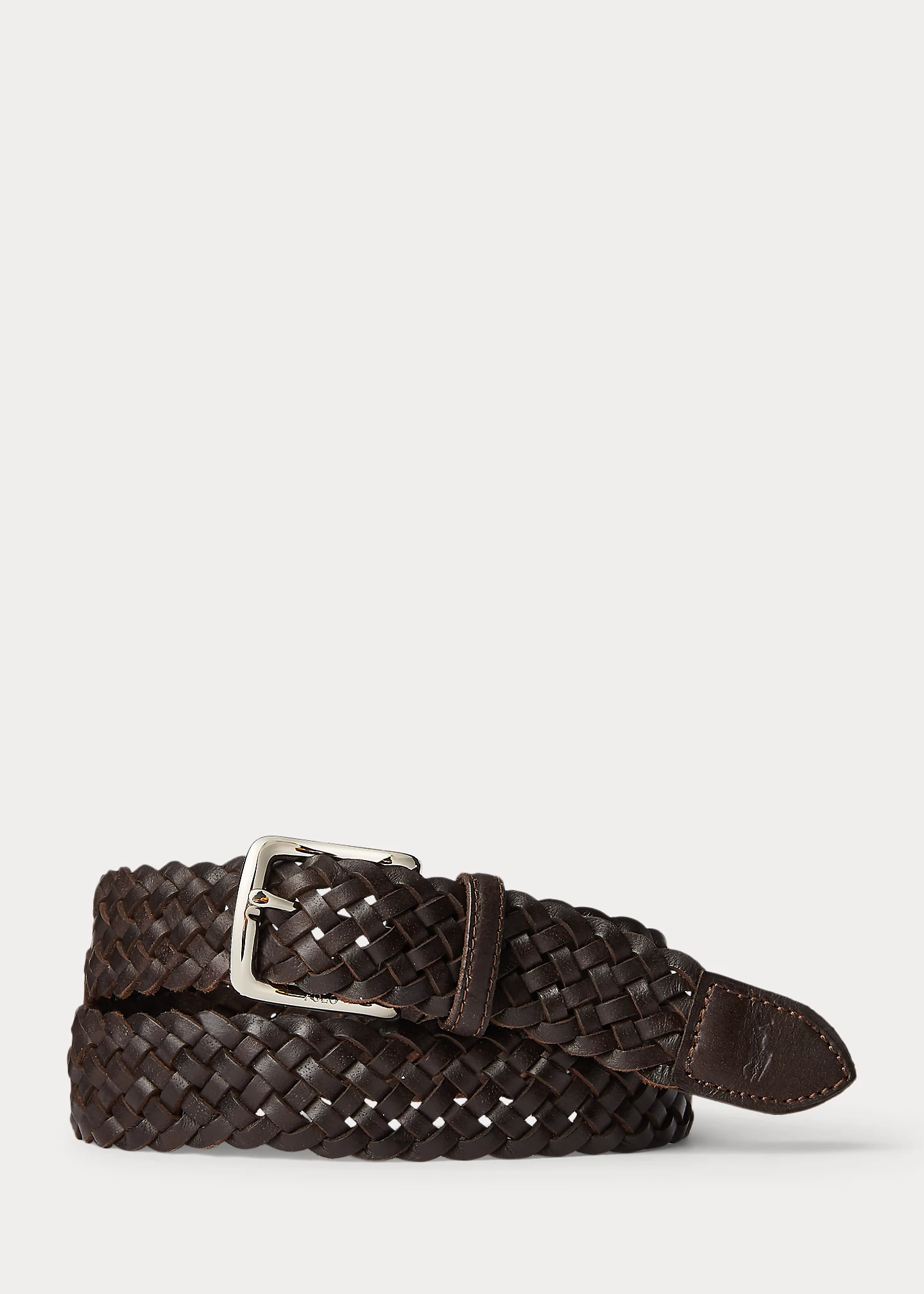 Braided Vachetta Leather Belt