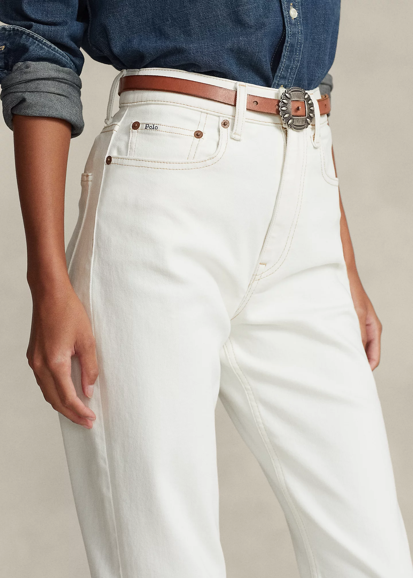 High-Rise Straight Fit Jean