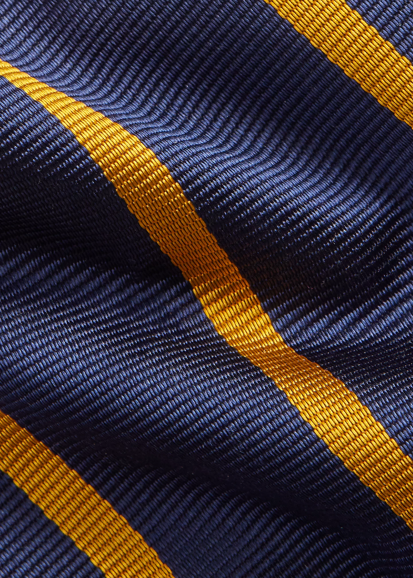 Striped Silk Repp Tie