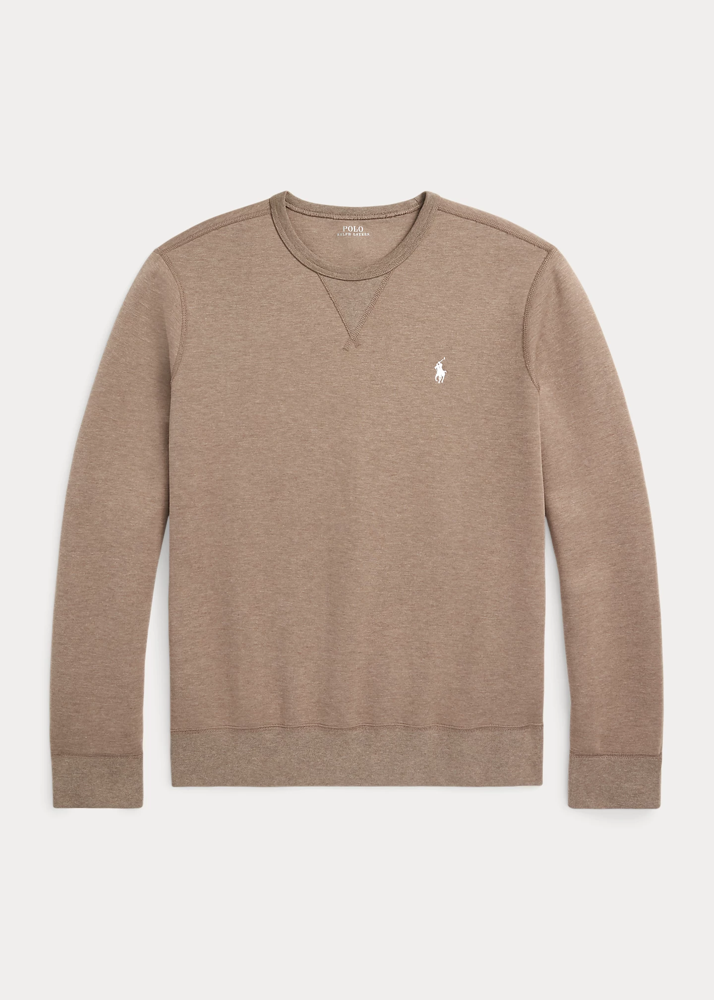 Marled Double-Knit Sweatshirt