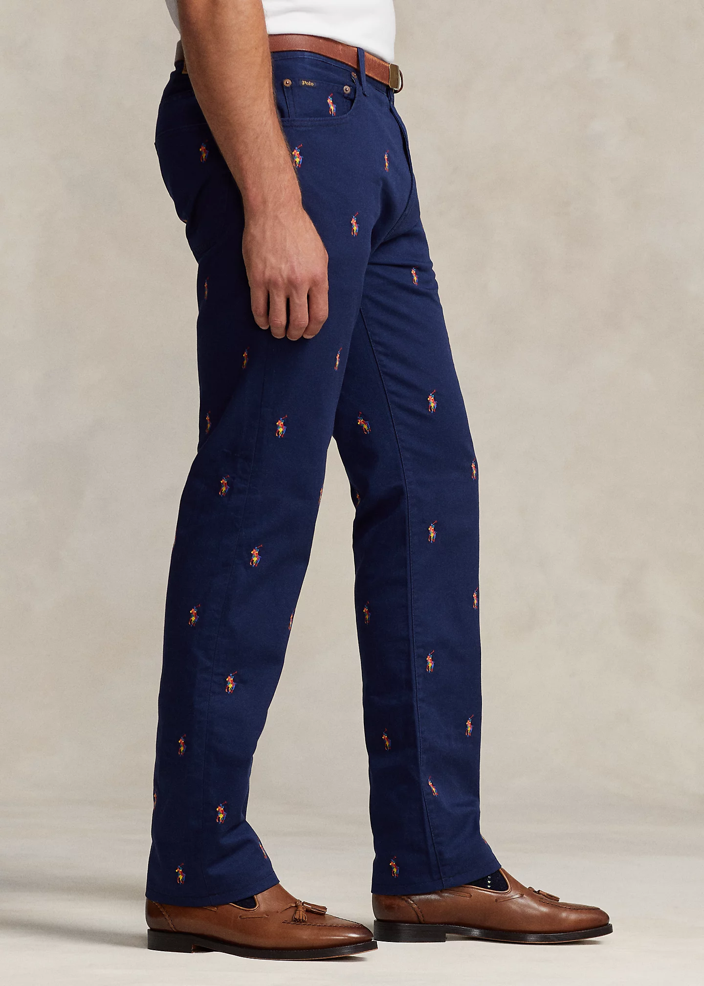 Hampton Relaxed Straight Polo Pony Jean