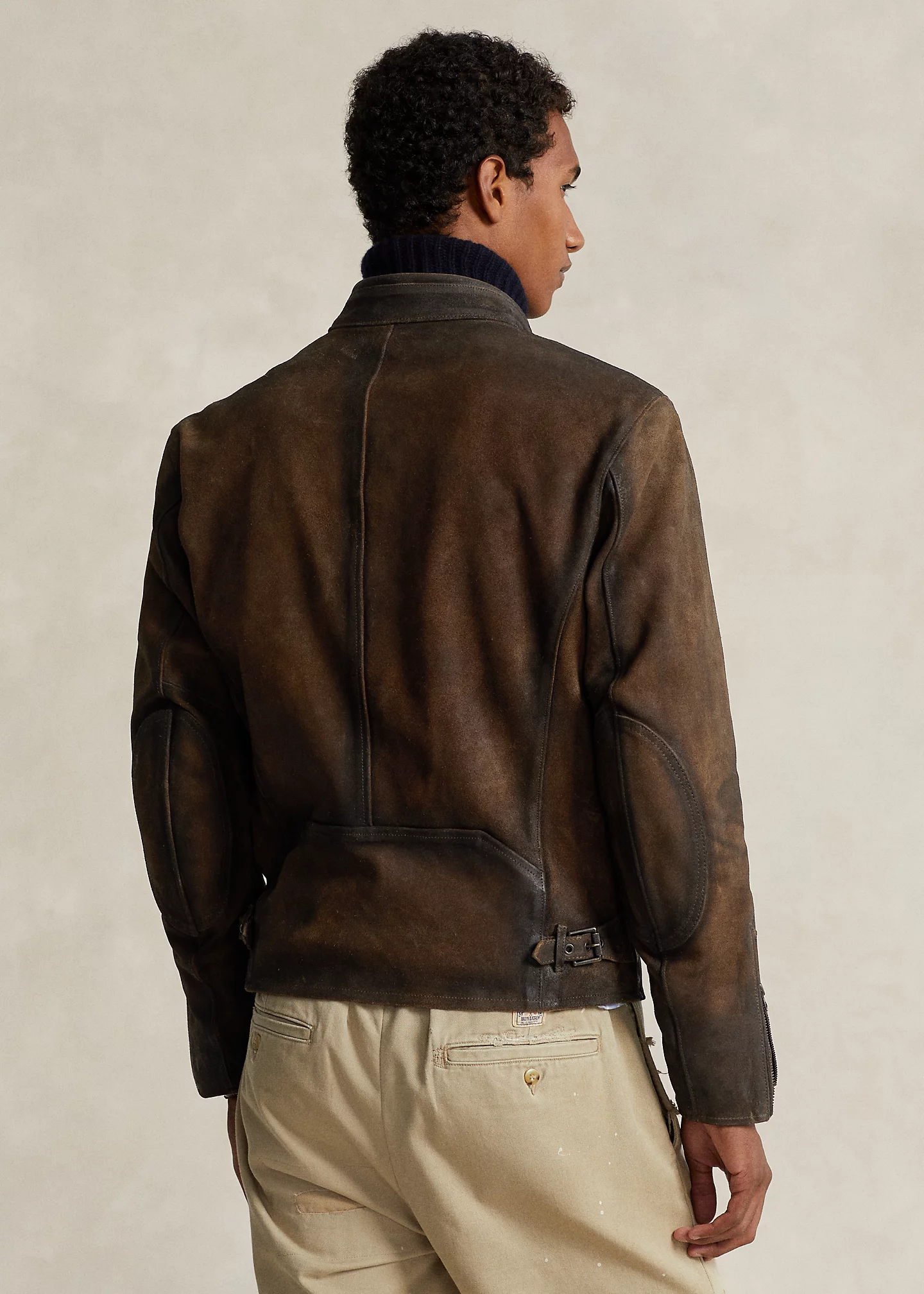 Roughout Suede Café Racer Jacket
