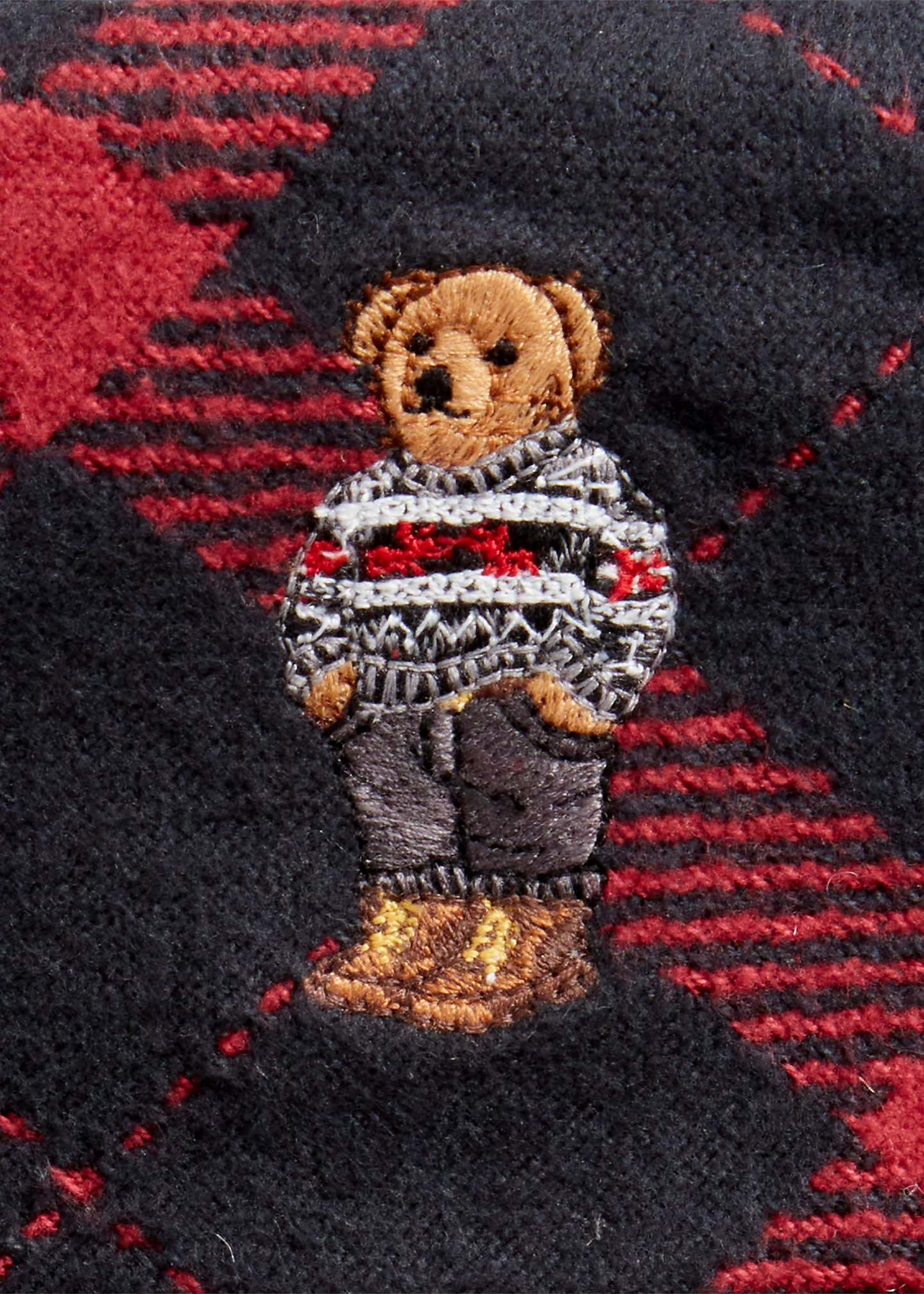 Holiday Polo Bear Stocking